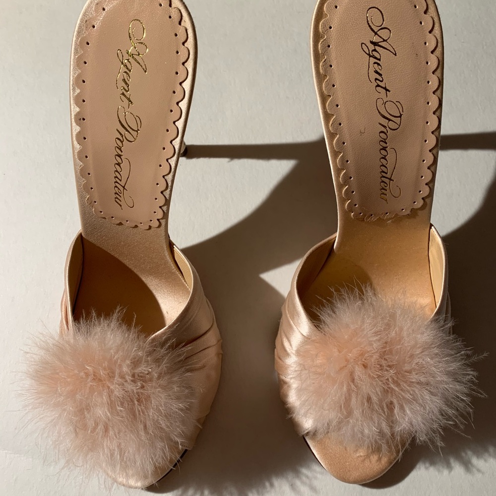 Pink Designer Shoes (Agent Provocateur)